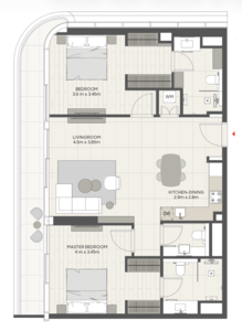 2 Bedroom